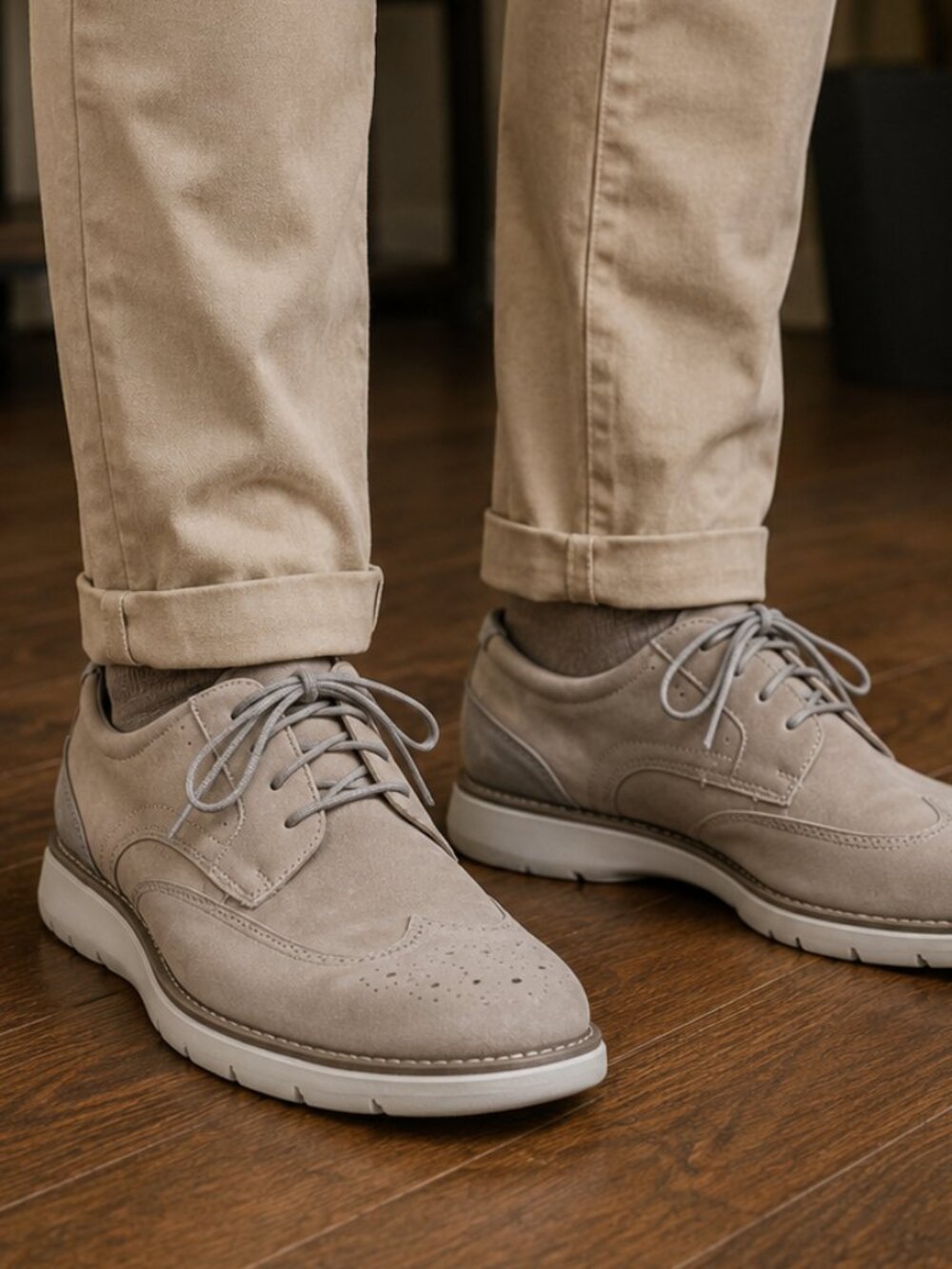 Rockport Total Motion Craft Wingtip CJ1320 Men's Tan Oxfords Shoes 9.5US 9UK 43E